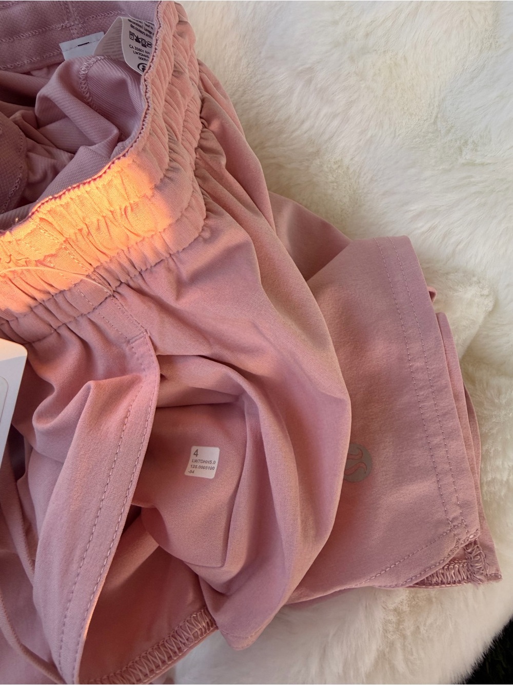 lululemon athletica Dusty Pink Athletic Shorts - Picture 5 of 5